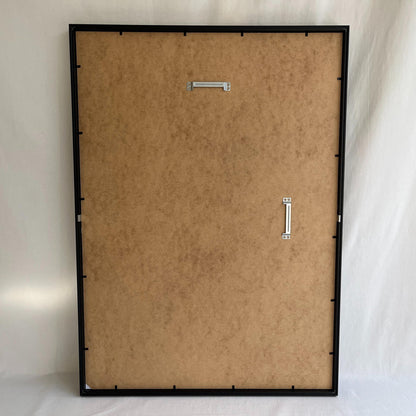 a door with a white background behind it